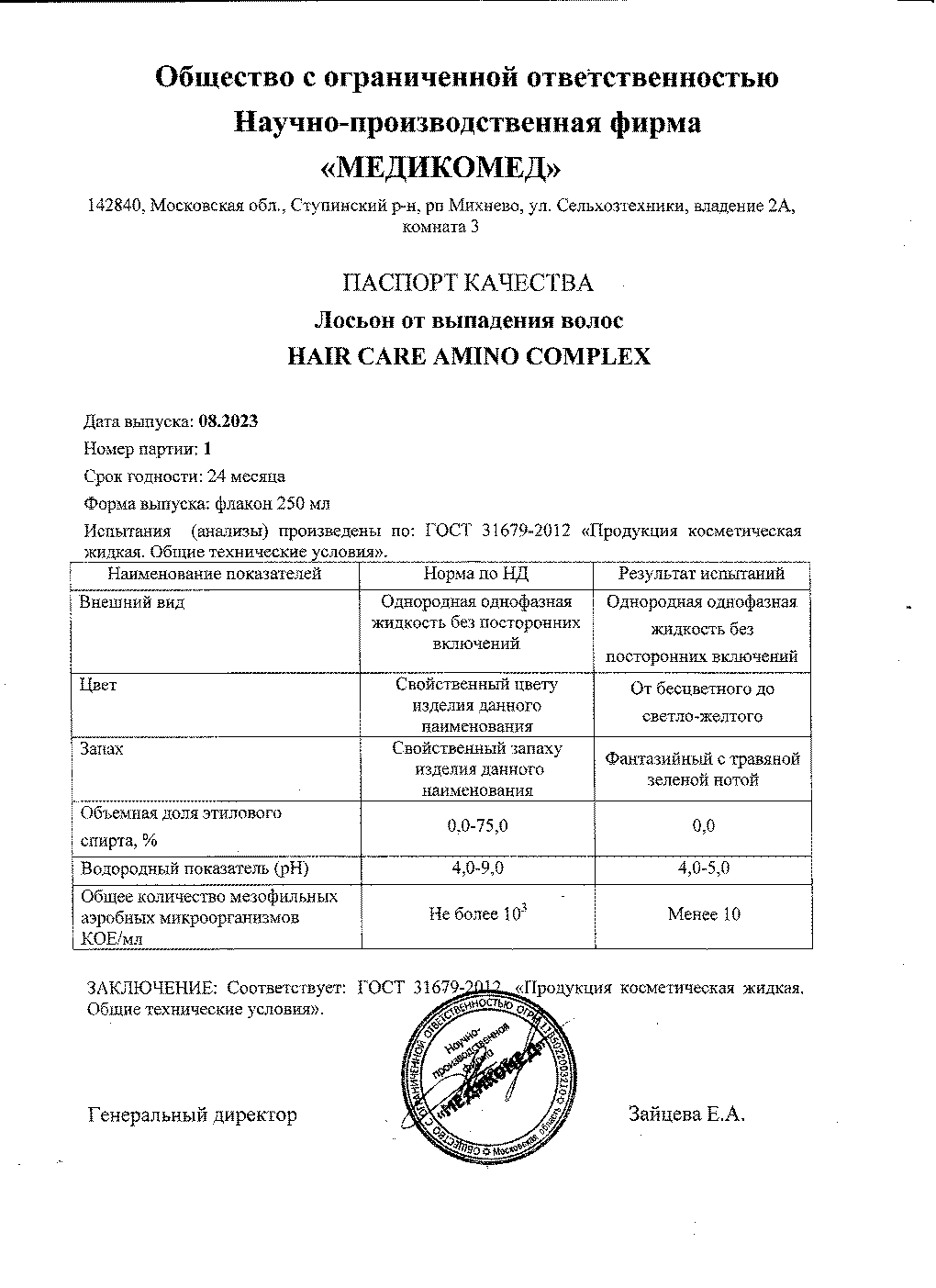 Паспорт №082023